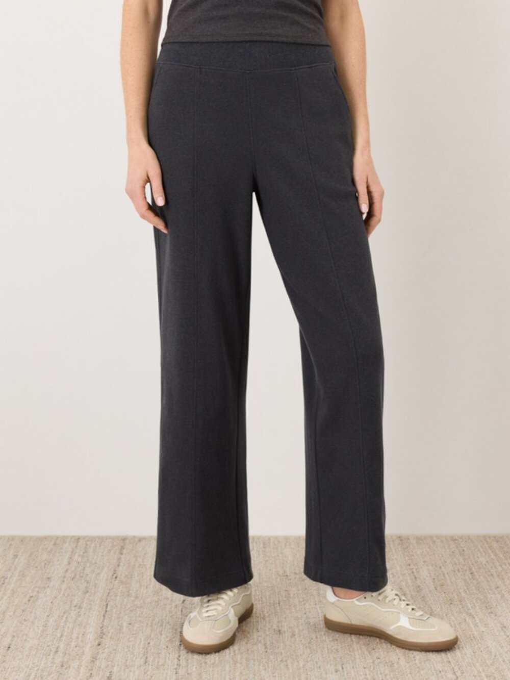 PACT Organic Airplane Pintuck Wide Leg Pant